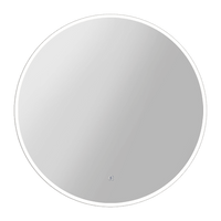 50cm LED Wall Mirror Bathroom Mirrors Light Decor Round Health & Beauty Kings Warehouse 