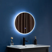 50cm LED Wall Mirror Bathroom Mirrors Light Decor Round Health & Beauty Kings Warehouse 