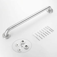 50cm Stainless Steel Handle for Shower Toilet Grab Bar Handle Bathroom Stairway Handrail Elderly Senior Assist Kings Warehouse 