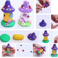 50Colors 1KG Toy DIY Craft Malleable Modelling Soft Clay Block Set Fimo Polymer Kings Warehouse 