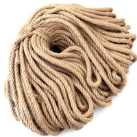 50m Sisal 10mm Rope Natural Twine Cord Thick Jute Hemp Manila Crafting Home Decor Kings Warehouse 