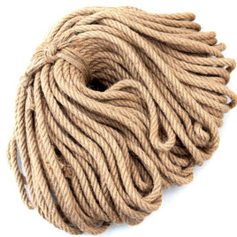 50m Sisal 10mm Rope Natural Twine Cord Thick Jute Hemp Manila Crafting Home Decor Kings Warehouse 