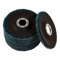 50x Pack Premium Zirconia Flap Disc Sanding Grinding 115mm 4.5" 40 Grit Tools Kings Warehouse 