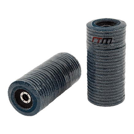 50x Pack Premium Zirconia Flap Disc Sanding Grinding 115mm 4.5" 40 Grit Tools Kings Warehouse 