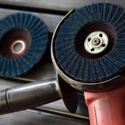 50x Pack Premium Zirconia Flap Disc Sanding Grinding 115mm 4.5" 40 Grit Tools Kings Warehouse 