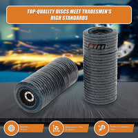 50x Pack Premium Zirconia Flap Disc Sanding Grinding 115mm 4.5" 40 Grit Tools Kings Warehouse 