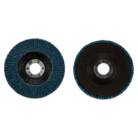 50x Pack Premium Zirconia Flap Disc Sanding Grinding 115mm 4.5" 40 Grit Tools Kings Warehouse 