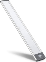 54 LED Rechargeable Under Cabinet Night Lighting for Kitchen and Bedroom (Sliver and White Light) Kings Warehouse 