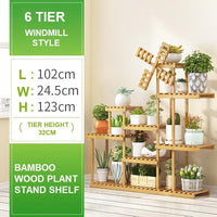 5/6/7 Professional Plant Stand Supplier Multi Tier Flower Rack for Indoor Outdoor Furniture Kings Warehouse 