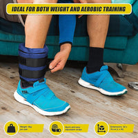 5kg Adjustable Ankle/Wrist Weight Straps Sports & Fitness Kings Warehouse 