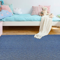 5m2 Box of Premium Carpet Tiles Commercial Domestic Office Heavy Use Flooring Blue Kings Warehouse 