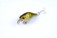 5x 4.3cm Popper Crank Bait Fishing Lure Lures Surface Tackle Saltwater Kings Warehouse 
