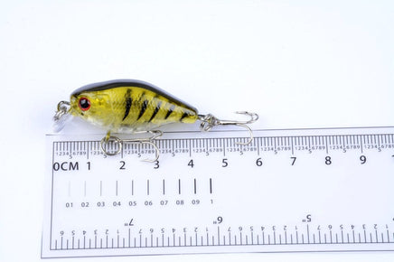 5x 4.3cm Popper Crank Bait Fishing Lure Lures Surface Tackle Saltwater Kings Warehouse 