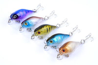 5x 4.3cm Popper Crank Bait Fishing Lure Lures Surface Tackle Saltwater Kings Warehouse 