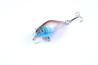 5x 4.3cm Popper Crank Bait Fishing Lure Lures Surface Tackle Saltwater Kings Warehouse 