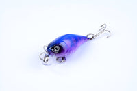 5x 4.3cm Popper Crank Bait Fishing Lure Lures Surface Tackle Saltwater Kings Warehouse 