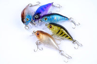 5x 4.3cm Popper Crank Bait Fishing Lure Lures Surface Tackle Saltwater Kings Warehouse 