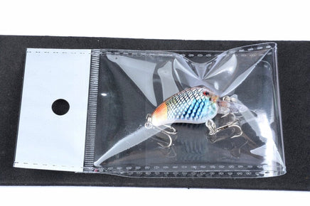 5x 4.5cm Popper Crank Bait Fishing Lure Lures Surface Tackle Saltwater Kings Warehouse 