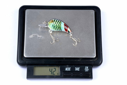 5x 4.5cm Popper Crank Bait Fishing Lure Lures Surface Tackle Saltwater Kings Warehouse 