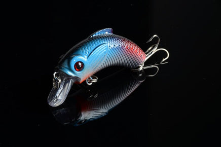 5x 5.5cm Popper Crank Bait Fishing Lure Lures Surface Tackle Saltwater Kings Warehouse 