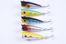 5X 5cm Popper Poppers Fishing Lure Lures Surface Tackle Fresh Saltwater Kings Warehouse 
