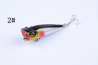 5X 5cm Popper Poppers Fishing Lure Lures Surface Tackle Fresh Saltwater Kings Warehouse 