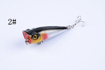 5X 5cm Popper Poppers Fishing Lure Lures Surface Tackle Fresh Saltwater Kings Warehouse 
