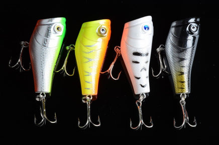 5X 5cm Popper Poppers Fishing Lure Lures Surface Tackle Fresh Saltwater Kings Warehouse 