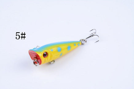 5X 5cm Popper Poppers Fishing Lure Lures Surface Tackle Fresh Saltwater Kings Warehouse 