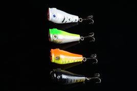 5X 5cm Popper Poppers Fishing Lure Lures Surface Tackle Fresh Saltwater Kings Warehouse 