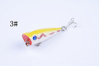 5X 5cm Popper Poppers Fishing Lure Lures Surface Tackle Fresh Saltwater Kings Warehouse 