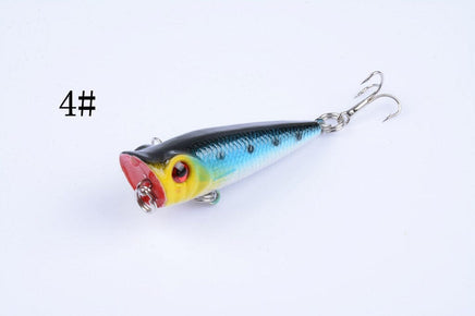 5X 5cm Popper Poppers Fishing Lure Lures Surface Tackle Fresh Saltwater Kings Warehouse 