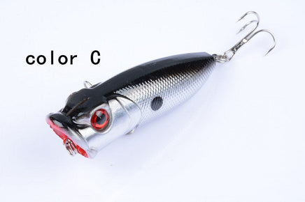 5X 6.5cm Popper Poppers Fishing Lure Lures Surface Tackle Fresh Saltwater Kings Warehouse 
