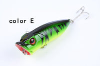 5X 6.5cm Popper Poppers Fishing Lure Lures Surface Tackle Fresh Saltwater Kings Warehouse 