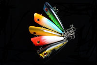 5X 6cm Popper Poppers Fishing Lure Lures Surface Tackle Fresh Saltwater Kings Warehouse 
