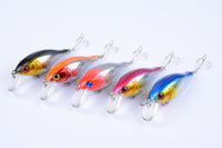 5x 7.5cm Popper Crank Bait Fishing Lure Lures Surface Tackle Saltwater Kings Warehouse 
