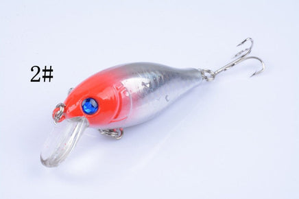 5x 7.5cm Popper Crank Bait Fishing Lure Lures Surface Tackle Saltwater Kings Warehouse 