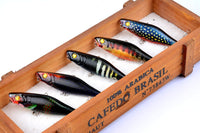 5X 7.5cm Popper Poppers Fishing Lure Lures Surface Tackle Fresh Saltwater Kings Warehouse 