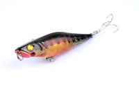 5X 7.5cm Popper Poppers Fishing Lure Lures Surface Tackle Fresh Saltwater Kings Warehouse 