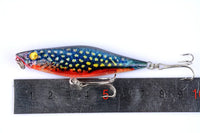 5X 7.5cm Popper Poppers Fishing Lure Lures Surface Tackle Fresh Saltwater Kings Warehouse 