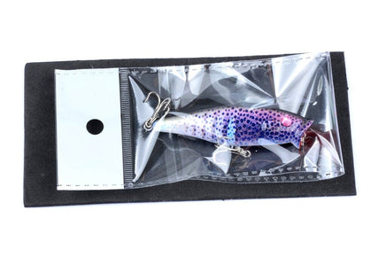 5X 7.5cm Popper Poppers Fishing Lure Lures Surface Tackle Fresh Saltwater Kings Warehouse 