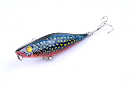 5X 7.5cm Popper Poppers Fishing Lure Lures Surface Tackle Fresh Saltwater Kings Warehouse 
