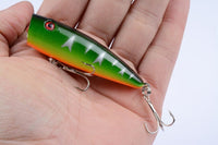 5X 7cm Popper Poppers Fishing Lure Lures Surface Tackle Fresh Saltwater Kings Warehouse 