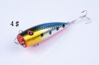 5X 7cm Popper Poppers Fishing Lure Lures Surface Tackle Fresh Saltwater Kings Warehouse 