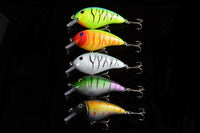 5x 8.5cm Popper Crank Bait Fishing Lure Lures Surface Tackle Saltwater Kings Warehouse 