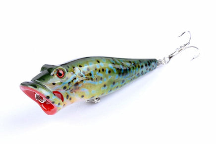 5X 8cm Popper Poppers Fishing Lure Lures Surface Tackle Fresh Saltwater Kings Warehouse 
