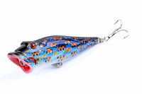 5X 8cm Popper Poppers Fishing Lure Lures Surface Tackle Fresh Saltwater Kings Warehouse 