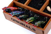 5X 8cm Popper Poppers Fishing Lure Lures Surface Tackle Fresh Saltwater Kings Warehouse 