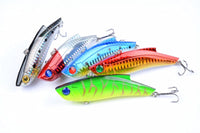 5x 9cm Vib Bait Fishing Lure Lures Hook Tackle Saltwater Kings Warehouse 