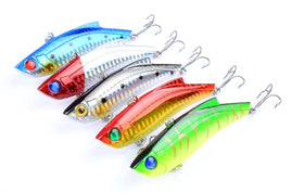 5x 9cm Vib Bait Fishing Lure Lures Hook Tackle Saltwater Kings Warehouse 